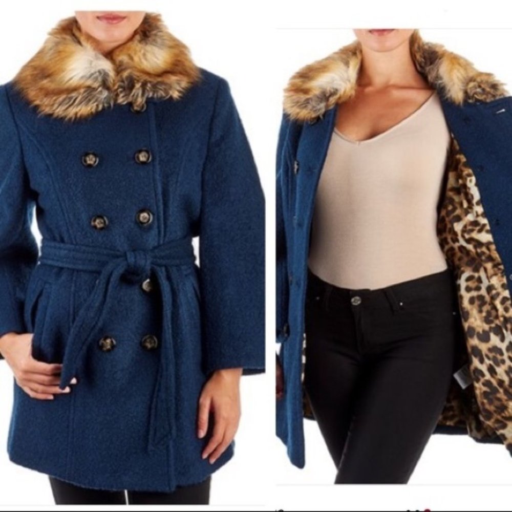 Sold….  LAUNDRY by Shelli Segal Wool Coat - Picture 5 of 16